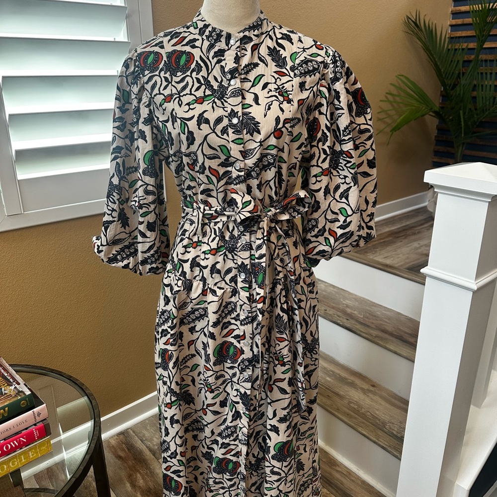 Love The Label - Floral Print Dress with Belt